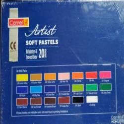 CAMEL Artist Soft Pastels 20 Shades